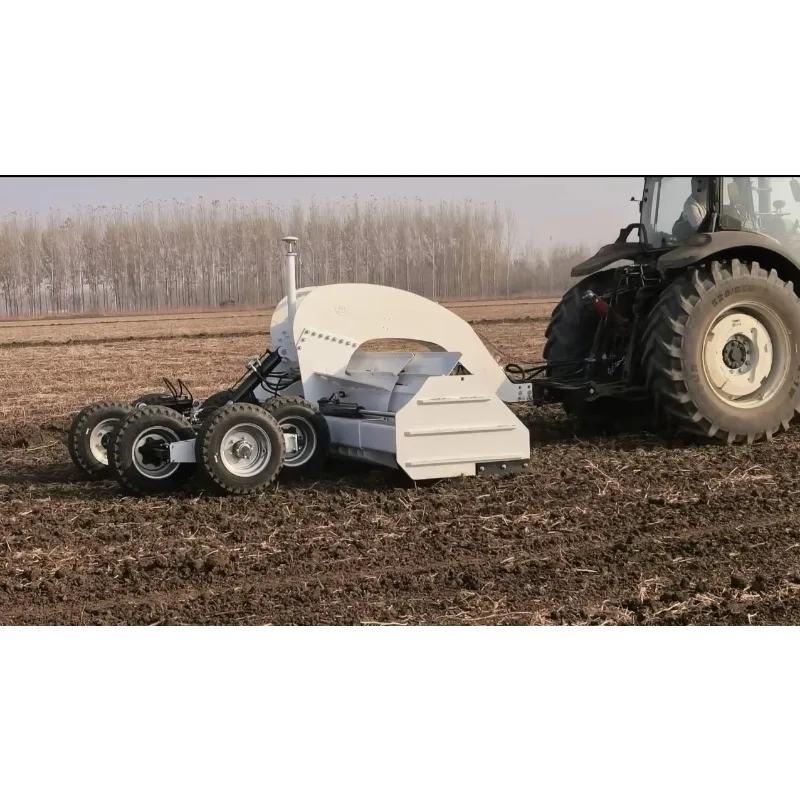 Hot Sale Large Agricultural Satellite Laser Land Leveler Telescopic Scraper with GPS/Beidou Hydraulic System Heavy-Duty Steel