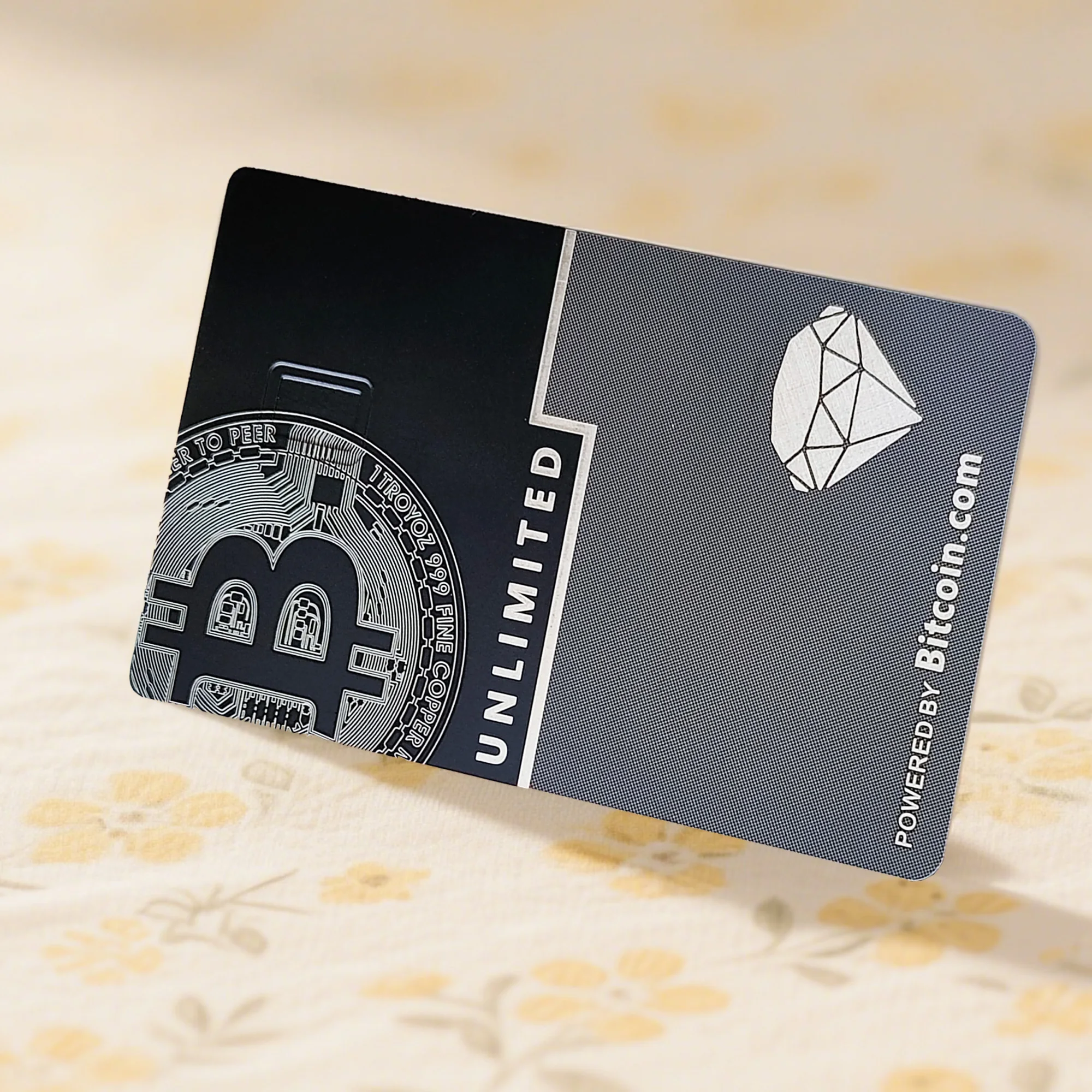 

Custom Metal Cards - Laser Engraved - Personalized with Names & Card Numbers - Ideal Gift