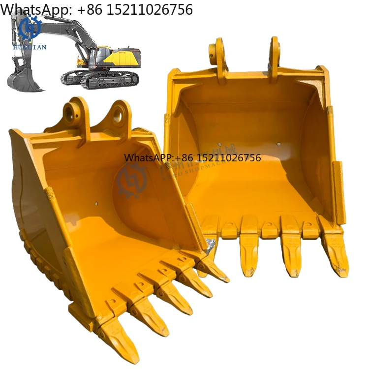 

High Wear Resistant Steel Duty Standard 336 320GC 323 323DL 324DL 326DL 326D2 Tilt Excavator Rock Bucket
