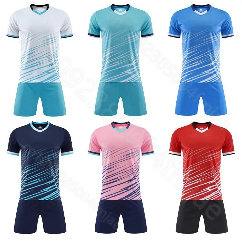 Football suit men women's Loong Boat training match team uniform junior high school primary school children short sleeved shirt