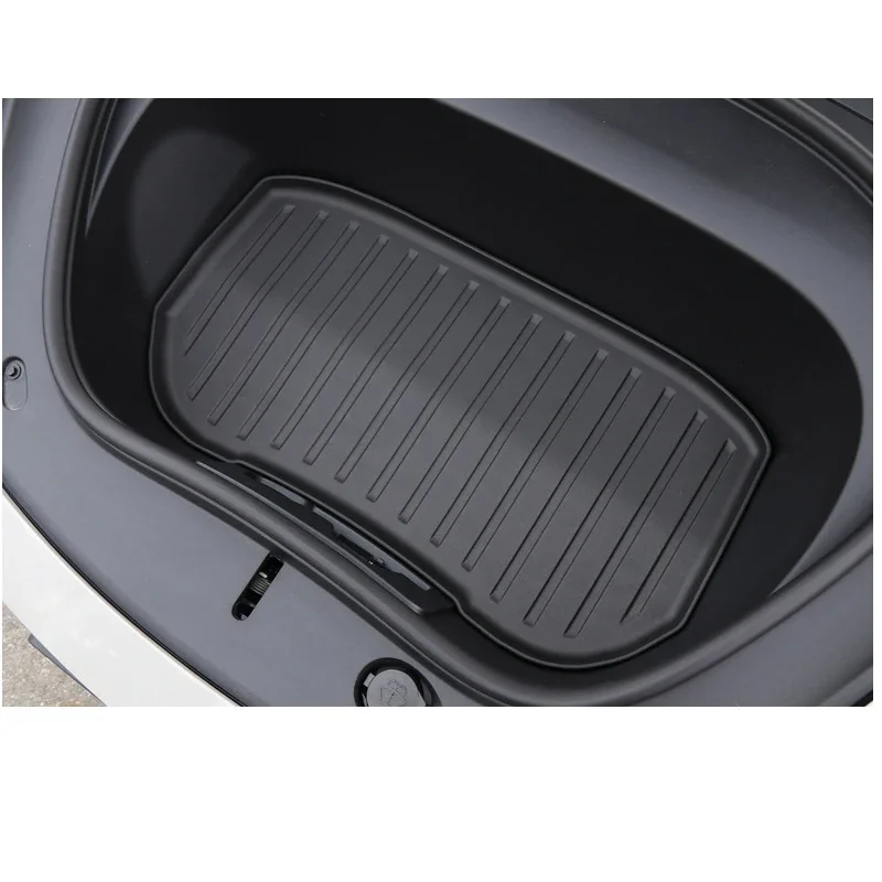 For Tesla Model 3 Highland 2024 Floor Liner&Trunk Mat Set Lightweight Foot & Cargo Carpet Protection Front Boot Lower Cargo Mat