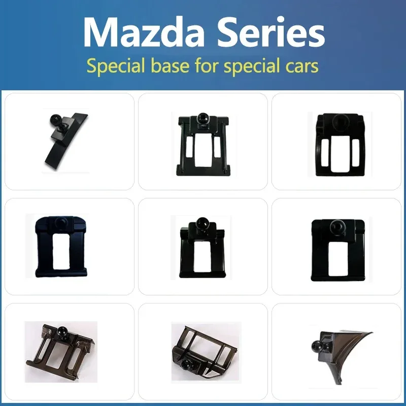 Car Phone Holder Stand Dedicated Mobile Phone Fixed Mount Bracket Base For Mazda CX5/CX6/CX4 CX-30 Axela Atenea Mazda6