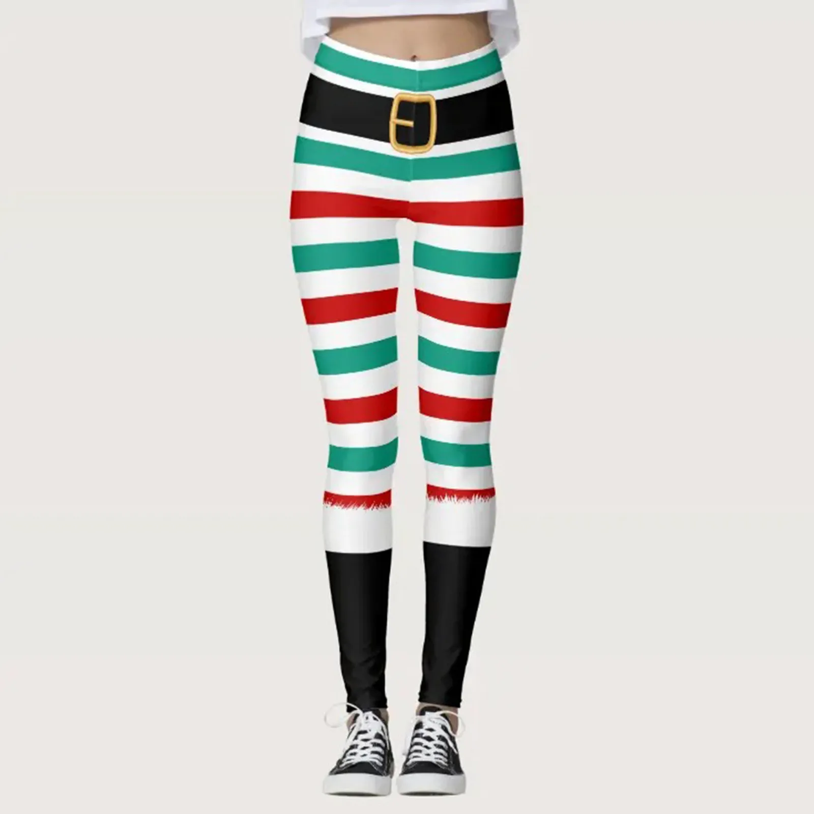 Women Leggings Merry Christmas Print Pants Running Santa Claus Party Pants Sexy Tights Girls Ugly Xmas Trousers Bottom Tights