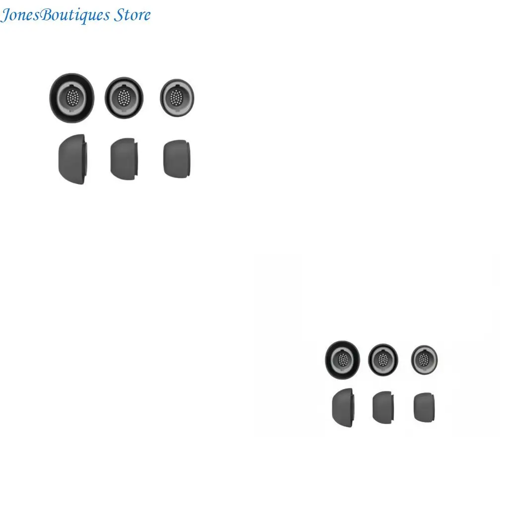 3pair Silicone Eartips Earplug for Buds 3Pro,Replacement Earbud Tips S/M/L Size Optimals Sound Isolation Ear Plug W8KE