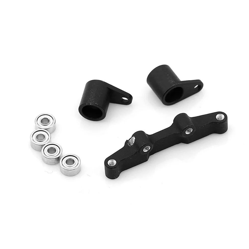 

1 Set Aluminum Alloy 7075 Steering Assembly for LOSI1/24Micro-B2WD Buggy RTR High Quality Steering Assembly RC Upgrade Accessory