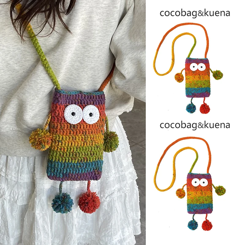 bolsa-pequena-de-trico-fofa-para-mulheres-novo-estilo-verao-2026-bolsa-transversal-de-croche-colorida-para-celular-forro-d