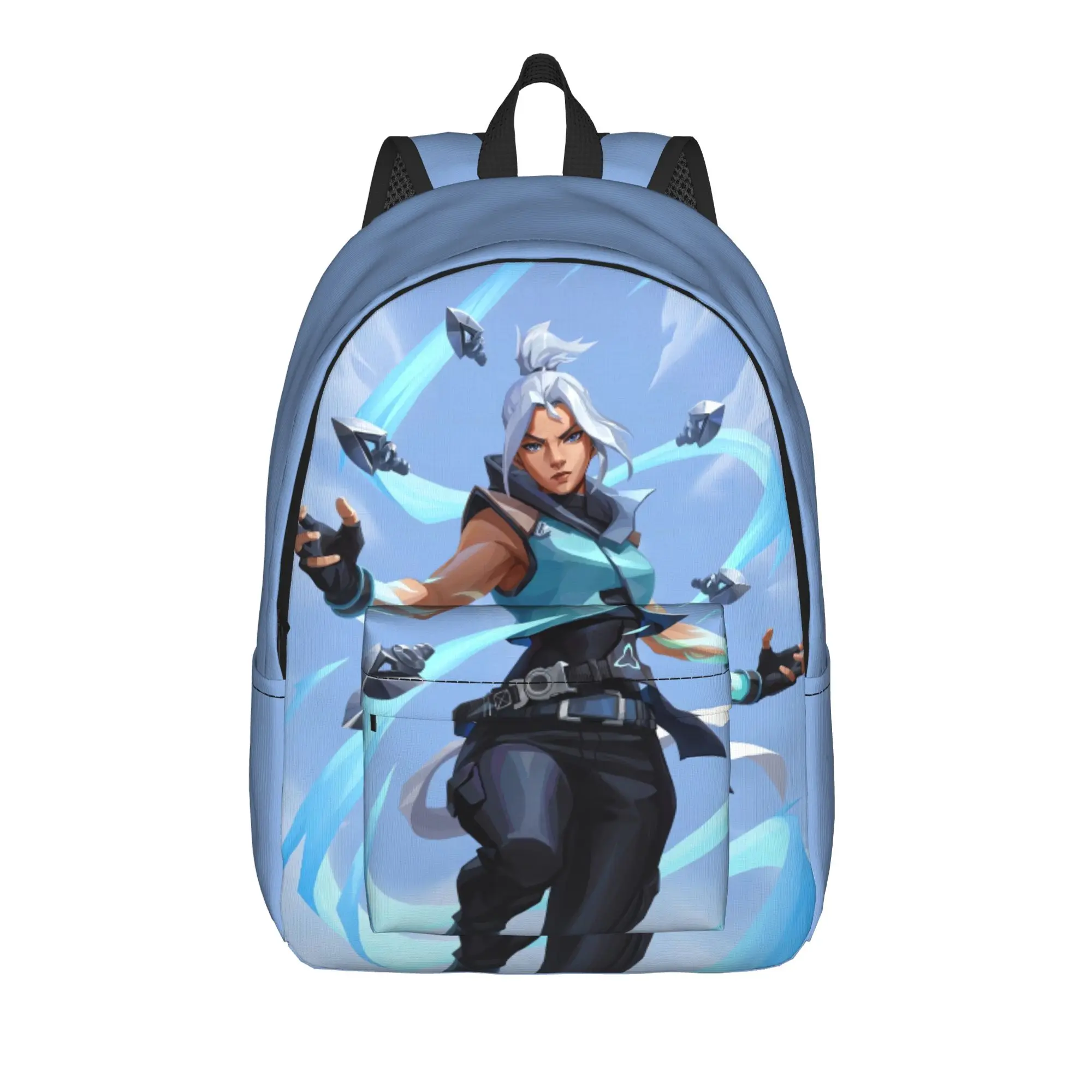 Killjoy Backpack V-Valorant Outdoor Style Backpacks Boy Casual High School Bags Designer Large Rucksack