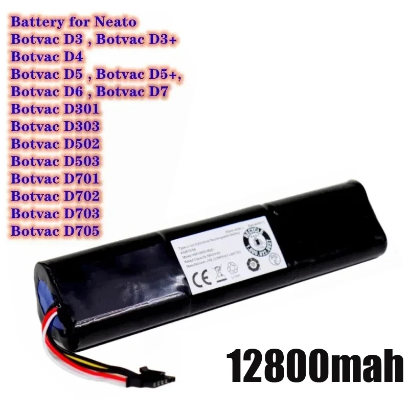 

205-0011 Battery For Neato Botvac D3 D4 D5 D6 D7 205-0011 Sweeping robot Sweeper Battery 14.4V 61WH 4200mAh