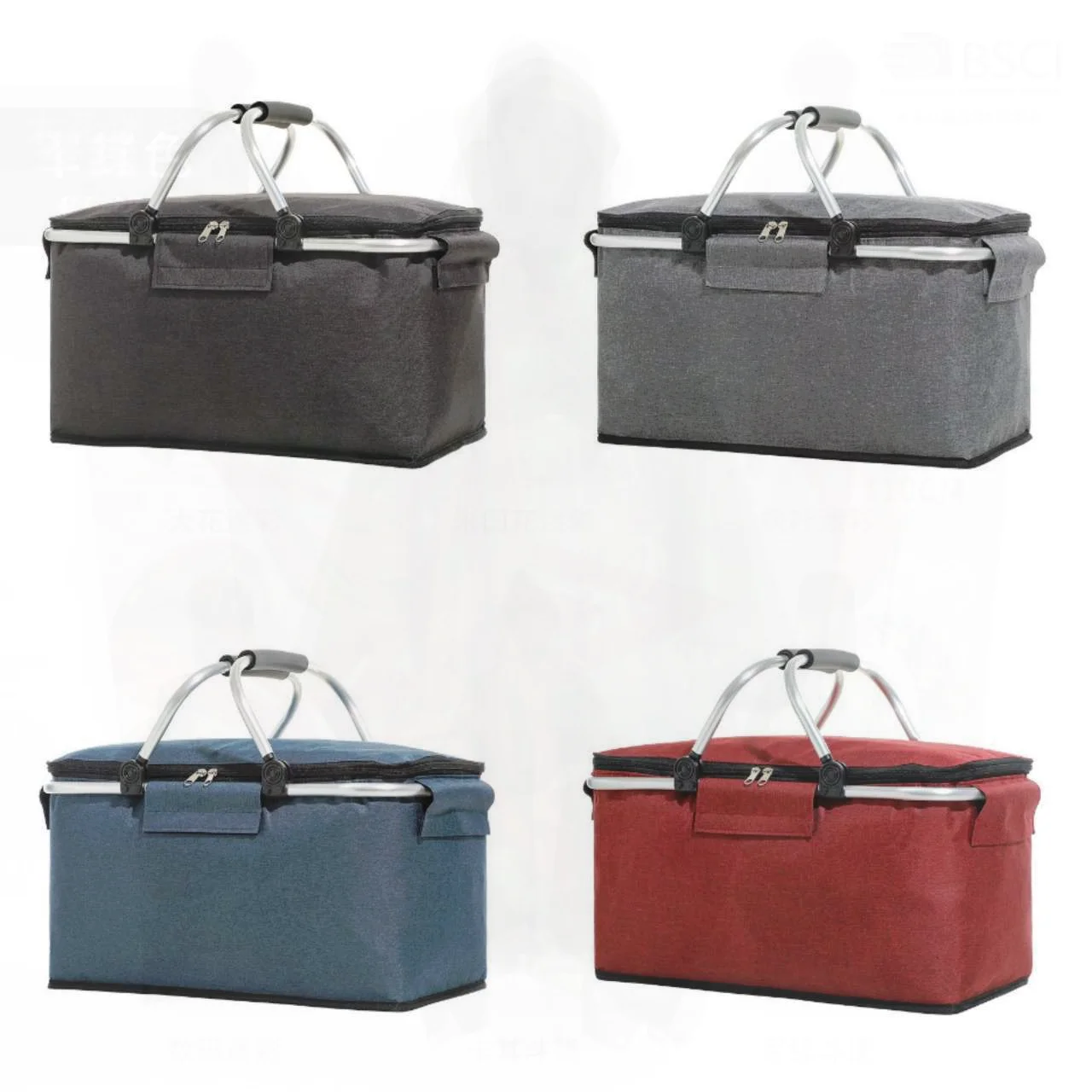 

Picnic Portable Hand Carrying Heat Preservation Basket Heat Preservation Bag Portable Thickened Fresh-keeping Ice Bag Foldable O