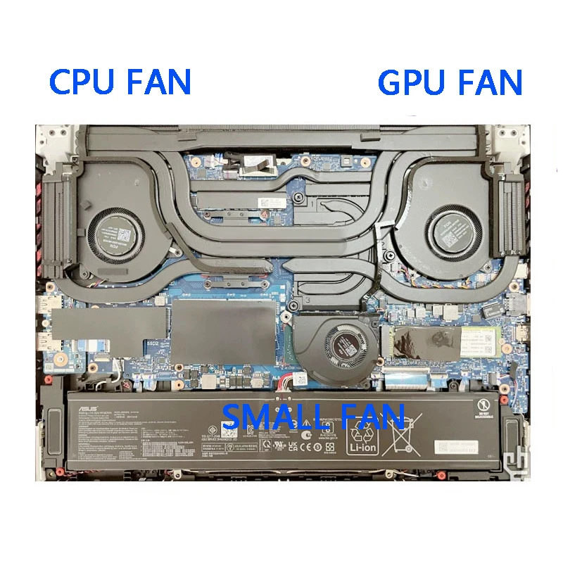 NEW ORIGINAL LAPTOP CPU GPU COOLING FAN For ASUS ROG 7/PLUS 2023 G614JV G614JI