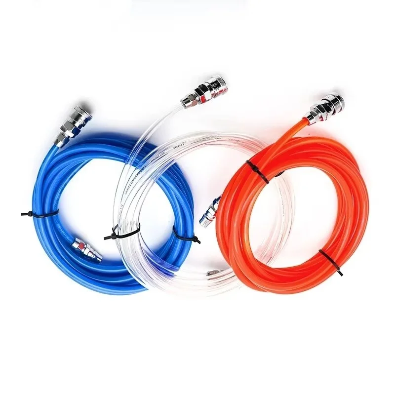 8x5mm High Pressure Flexible Air Hose Compressor Straight Tube Pipe SP20 PP20 Red blue white Pneumatic 5M 10M 15M 20M