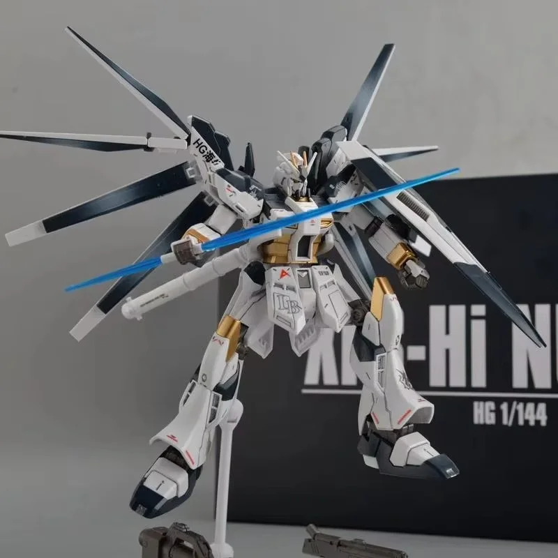 

Hi-ν RX-93-ν2 HG 1/144 Hi Nu GPB Цветная схема Сборка Модель Фигурки Детские игрушки Декоративный подарок Коллекционная