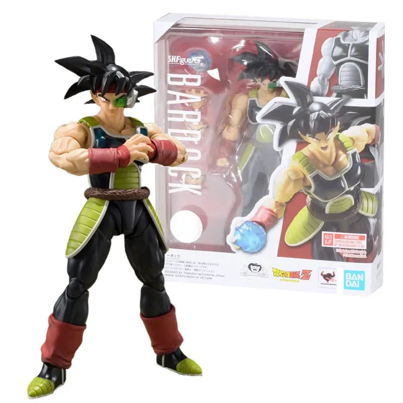 

Bandai Genuine Shf Dragon Ball Burdock Joints Movable Anime Action Figures Toys for Boys Girls Kids Gifts Collectible Model