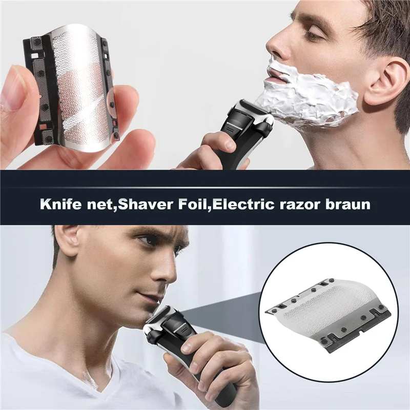 B59B-11B Shaver Foil & Cutter Replacement For Braun Series 110 120 130 140 150 Electric Shaving Head Shaving Mesh Grid Screen