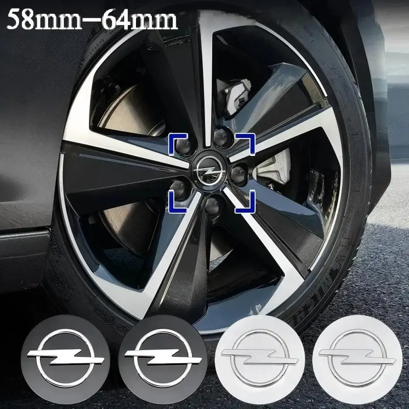 

Новая крышка центральной ступицы колеса автомобиля, крышка обода, эмблема, наклейка на отделку колеса, наклейки, подходят для Opel Astra Antara ‌ Zafira Mokka Corsa Insignia