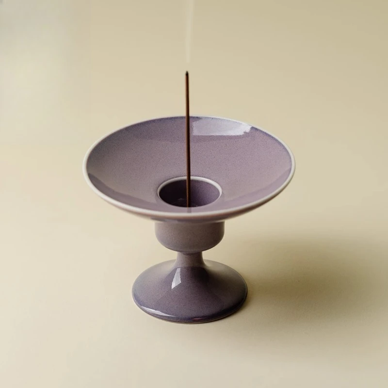 

Kiln change kiln purple thread incense burner retro incense burner household indoor incense burner