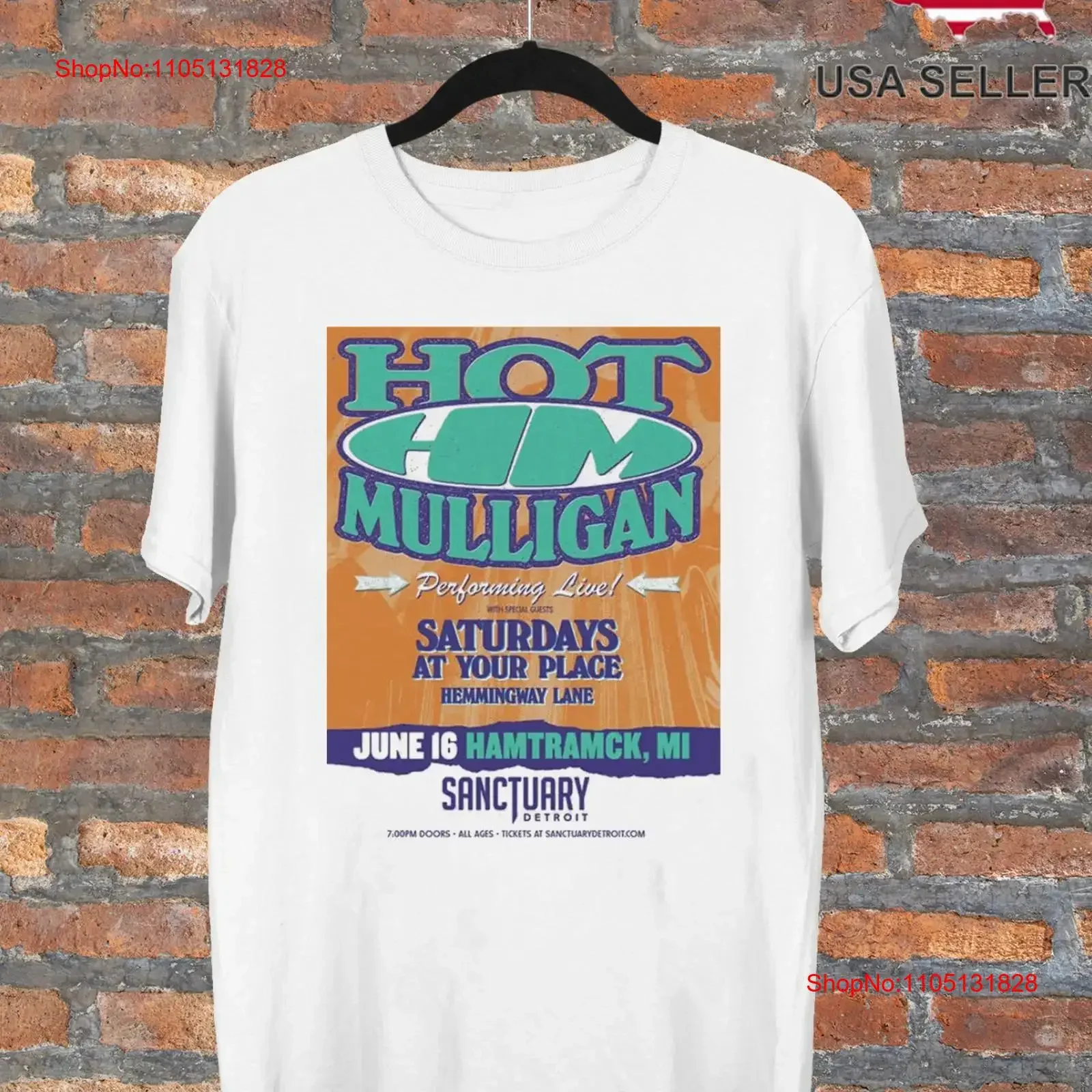 

Hot Mulligan Band Performing Live In Concert T Shirt Full Size S 5XL SS870 vintage Washed Stylish Top For Everyday Wear