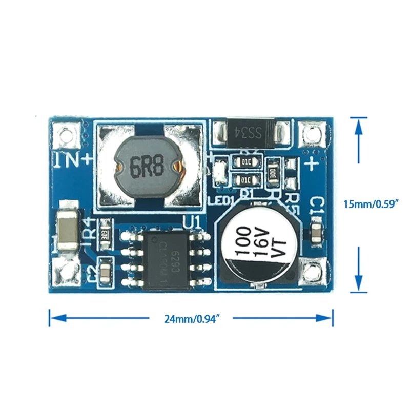8W High-power Module 3V-6V Charging Input to 12V 3.7V