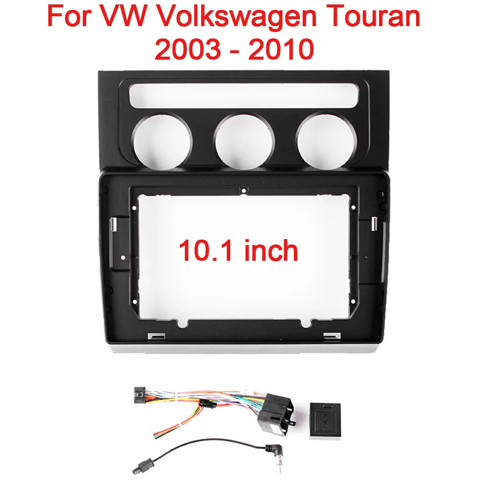 

Автомобильный радиоприемник 2 Din, 10,1 дюйма, Android, для Volkswagen Touran 2003 - 2010