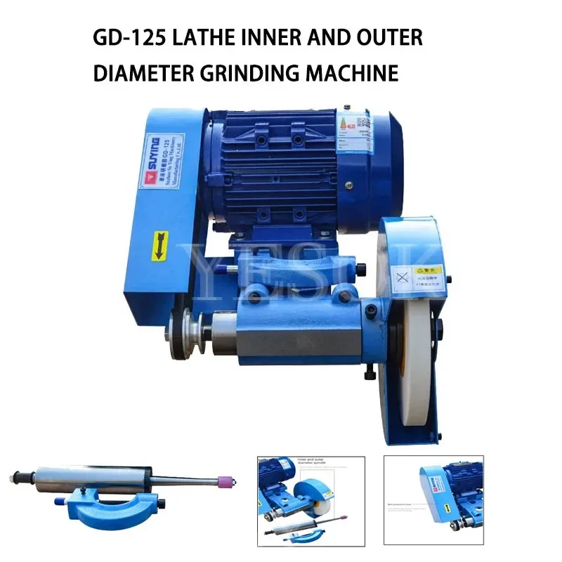 

GD-125 Lathe Inner and Outer Diameter Grinding Machine Inner Circle Grinding Head Outer Circle Small Inner Hole Grinding Machine