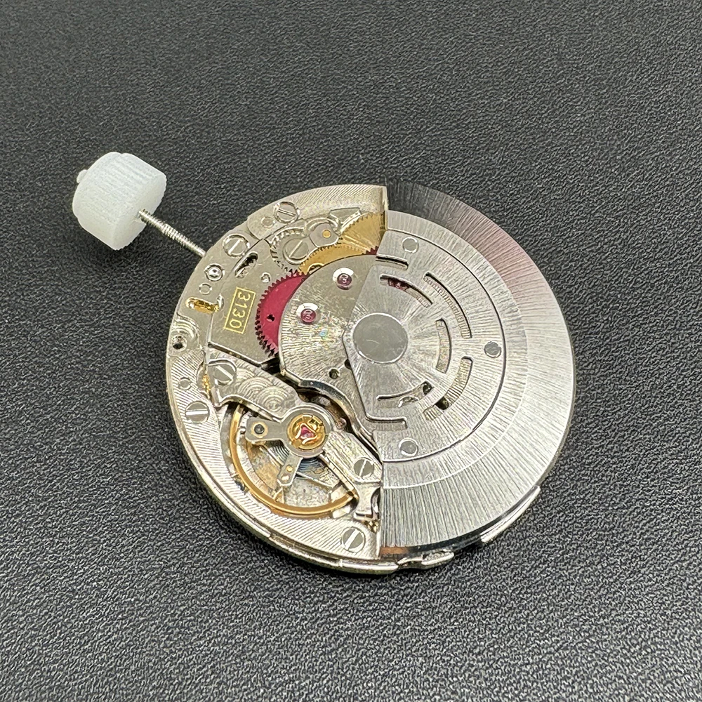 حقيقي شنغهاي VR-3130 الحركة الميكانيكية التلقائية عالية الدقة 3130 لا نسخة التاريخ تعديل ساعة استبدال آلية