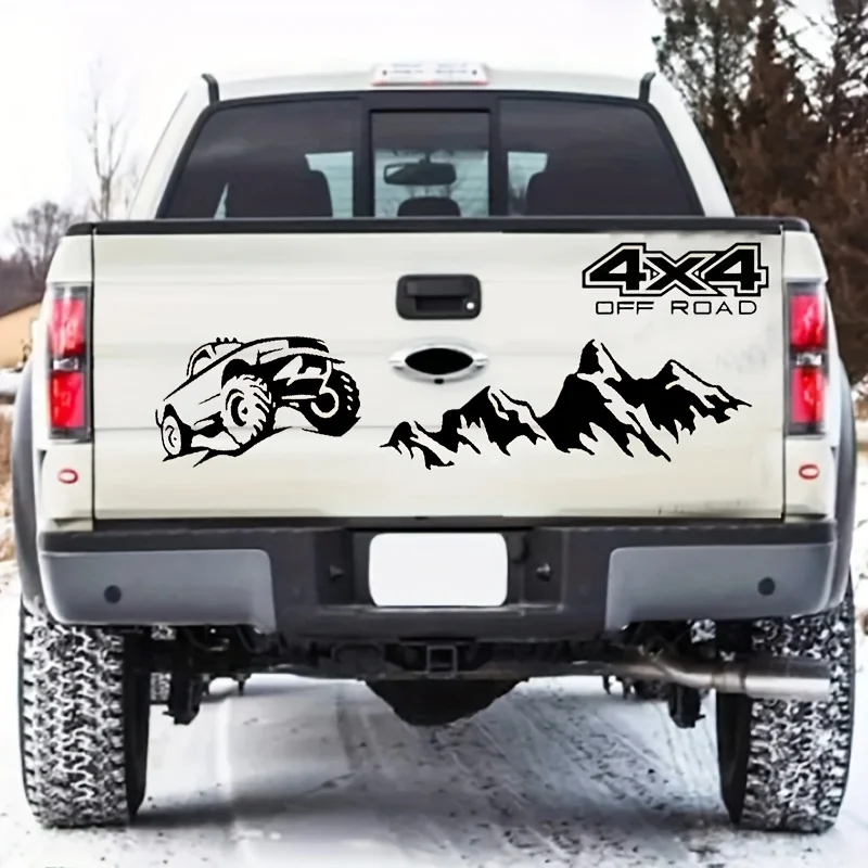 

Vinyl Climbing Stickers, Suitable for Pickup Trucks - Perfect for Metal and Glass Surfaces, Easy to Apply