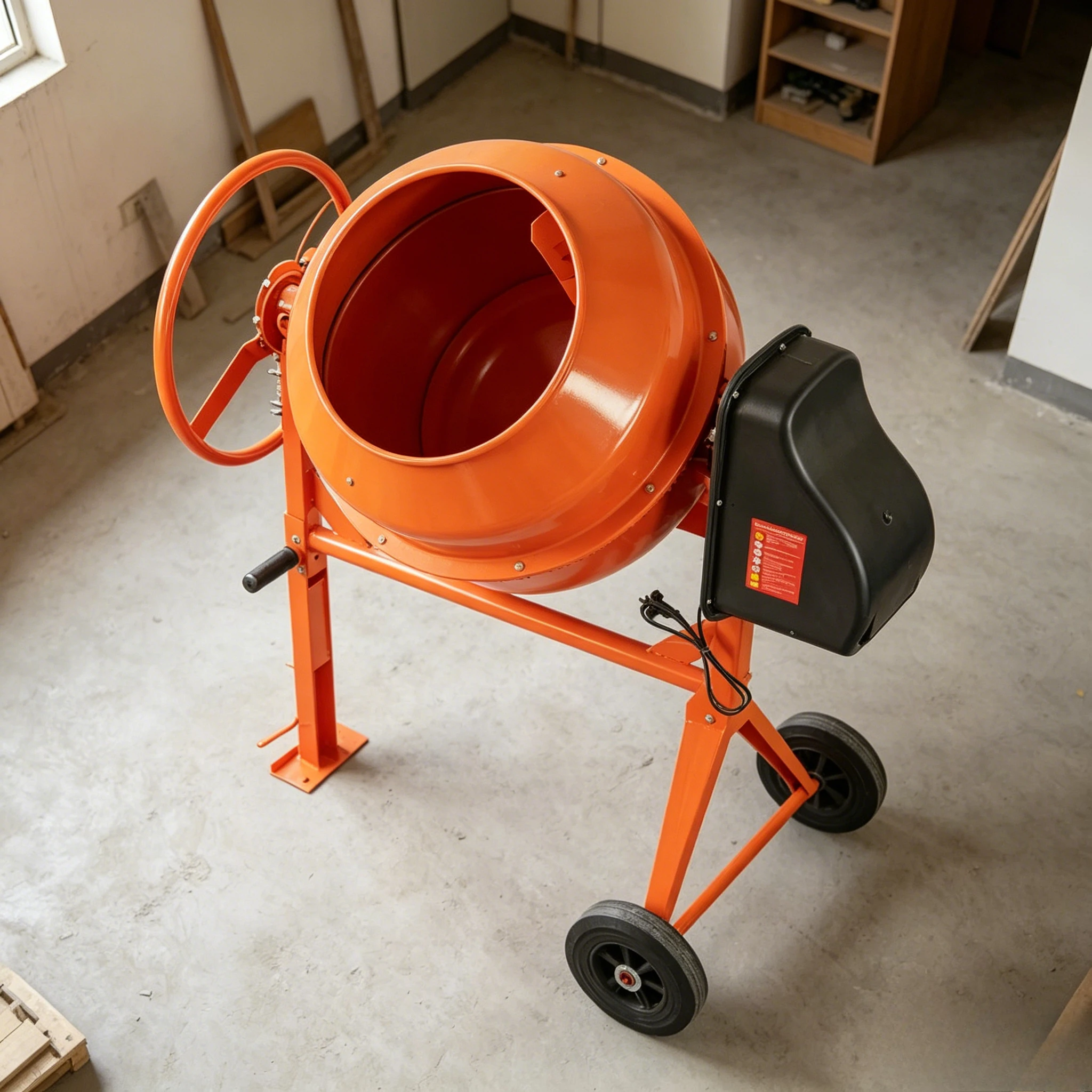 

Customized 70/120/140/160/180/200/220/240/280L Mini Electric Movable Steel Concrete Mixer with Manual Operation High Efficiency