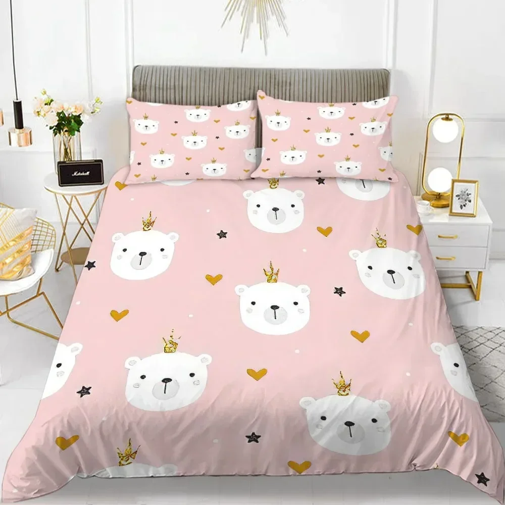 

Sausage Dog Print Cartoon Dachshund Puppy Comfortable Duvet Quilt Cover Pillowcase Bedding Set Bedroom Decoration Home Textile