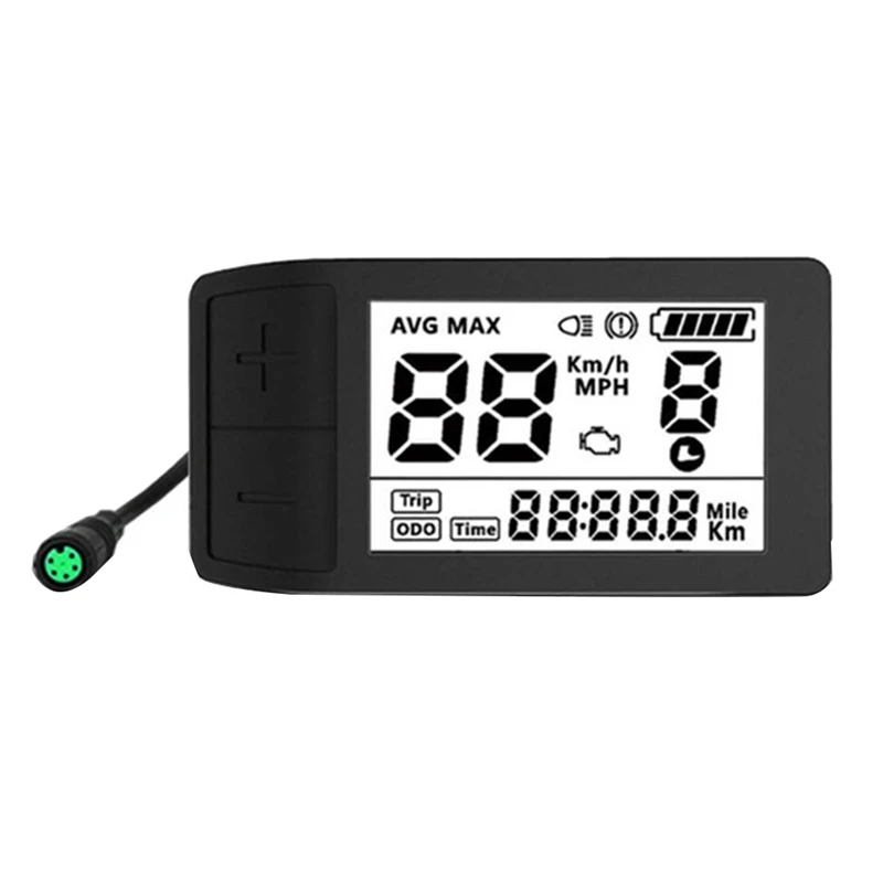 Electric Bike 500S Display 0-9 PAS Speed Indicator For BBS01 BBS02 Mid Drive Motor Bicycle Ebike UART Meter