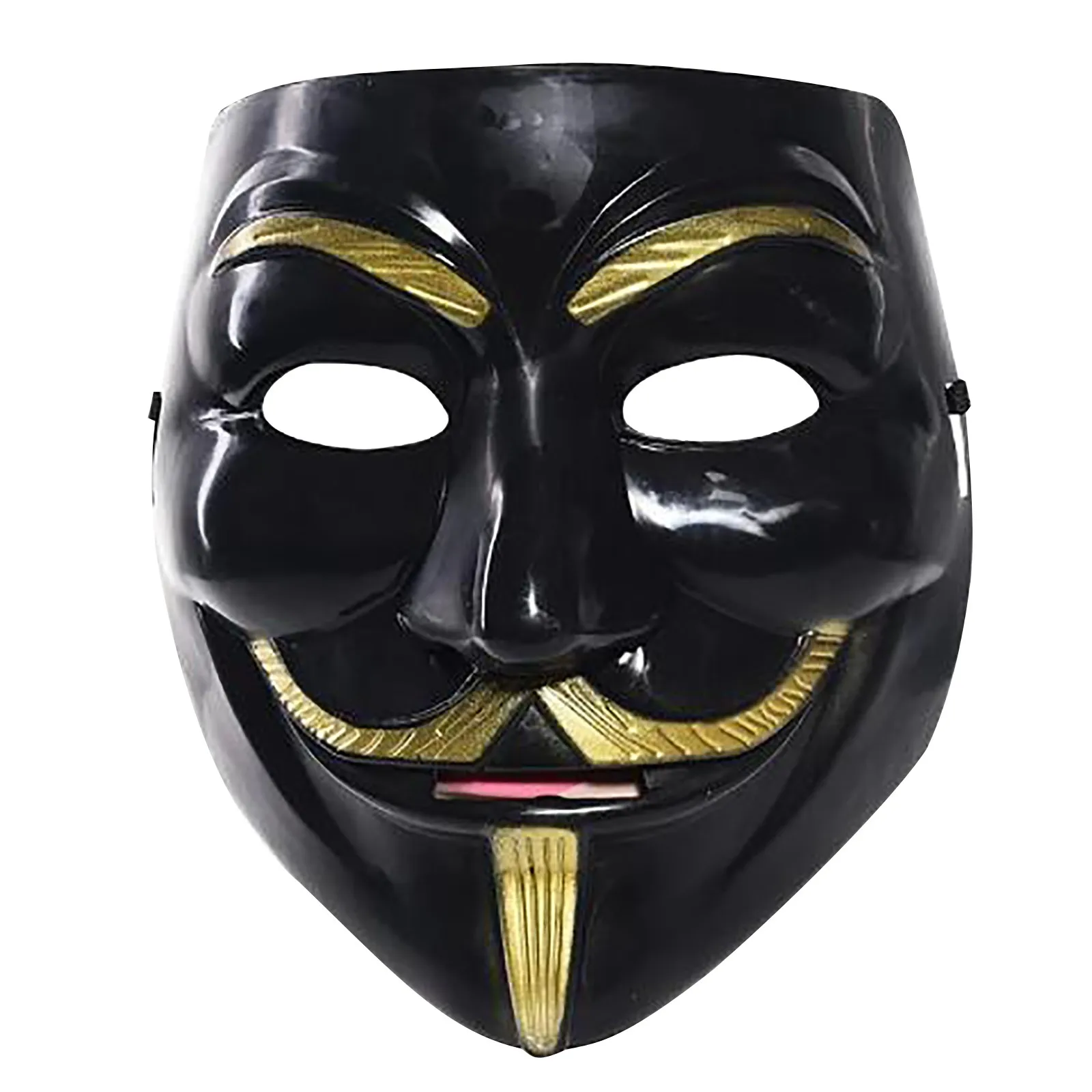 Máscara de plástico de alta gama para Halloween, máscara de Hackers de Cosplay, máscara de mascarada de Mardi Gras, fiestas, eventos de disfraces para regalos