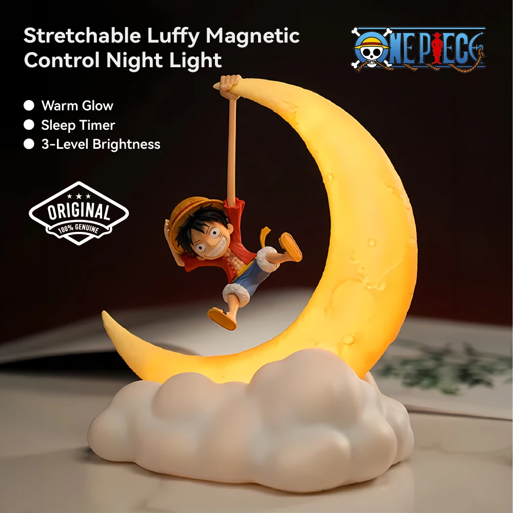 

Original Banpresto One Piece Luffy 20cm Action Figure LED Lamp Limited Collectible Model Birthday Xmas Gift For Fans Wholesale