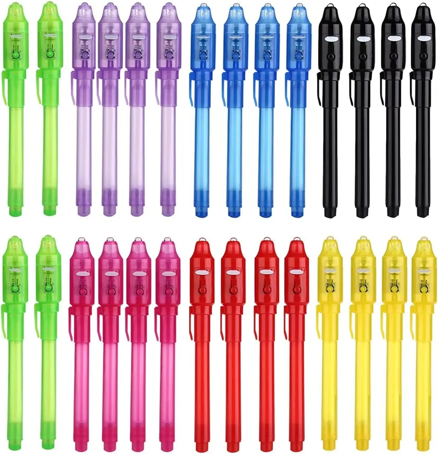 4–12 Stück unsichtbarer Tintenstift, Spionagestift mit UV-Licht, magischer Marker für geheime Nachricht, Schatzkiste, Preise, Kinderparty, Gastgeschenke, Spielzeug, Geschenk – Detail 7