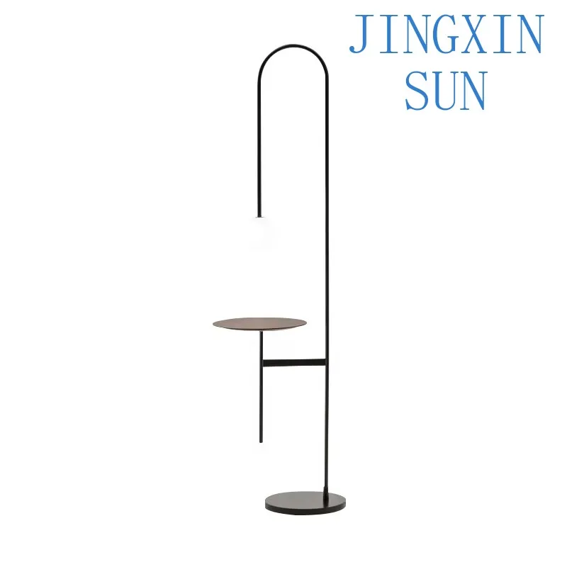 Monotonous simple style floor lamp Nordic fashion living room sofa next to storage iron modern bedroom