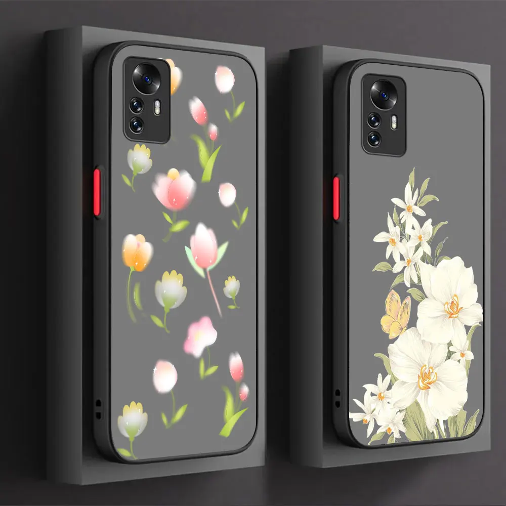 Pretty Stylish Little Floral Phone Case For VIVO V25 25E V23 V23E V21 V21E V20SE V20 V19 V17 V15 V11 V11I V5 V5LITE S 5G PRO