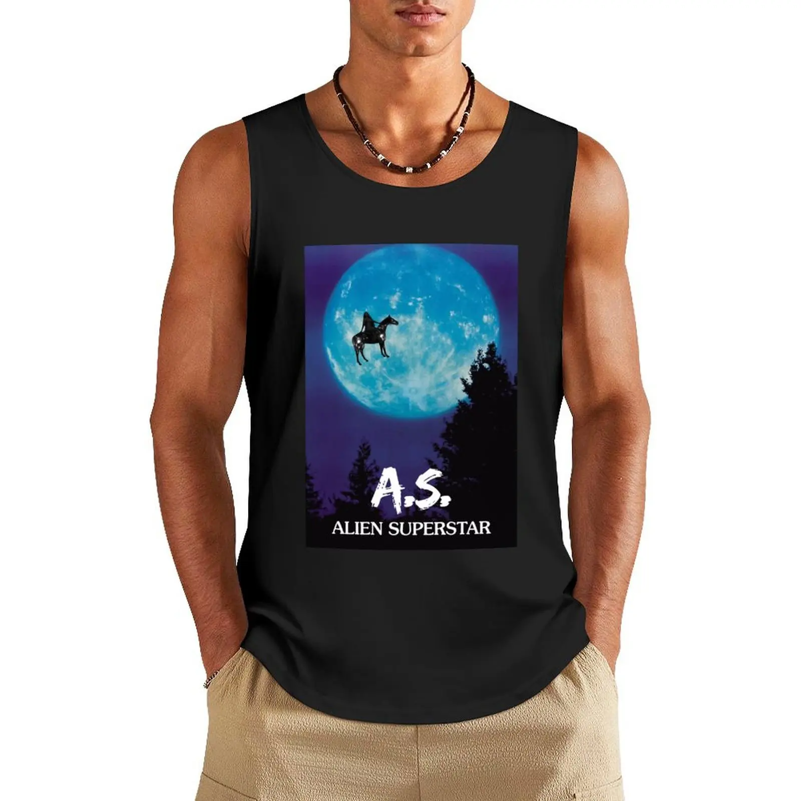 Alien Superstar (ET) Tank Top summer clothes man 2024 Men's summer clothes 2024 mens clothing