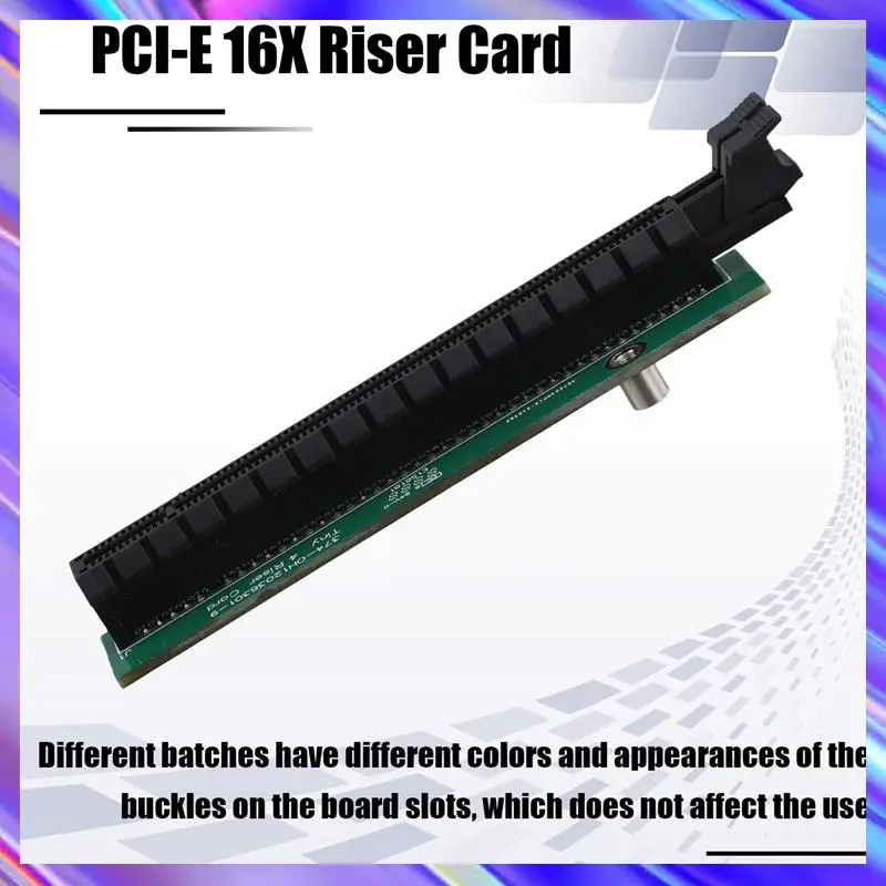 

5X PCI-E Graphic Card Adapter Card Tiny 4 Riser Card For Lenovo Tiny4 Series Models M720Q 01AJ940 PCIE Riser Card