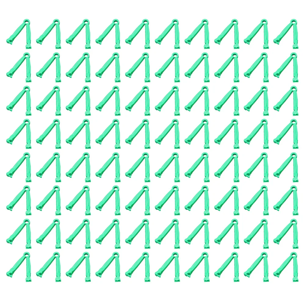 100 قطعة من مشابك الحبل السري، مستلزمات الاهتزاز، تمنع التلوث المتقاطع، مثالية للمزارعين والحيوانات الأليفة والماشية #1