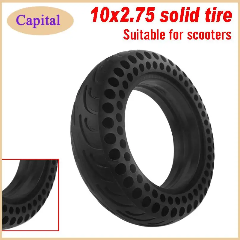 

10 Inch 10x2.75-6.5 Vacuum Tyre 10*2.75-6.5 Widen Tubeless Tire for Electric Scooter Parts