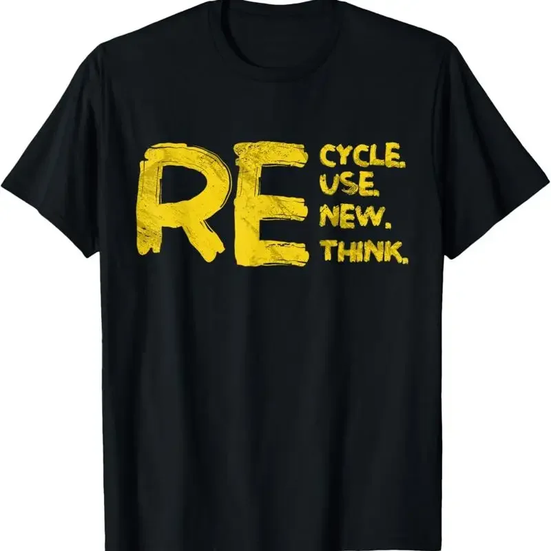 Recycle Reuse Renew Rethink Crisis Environmental Activism T Shirt