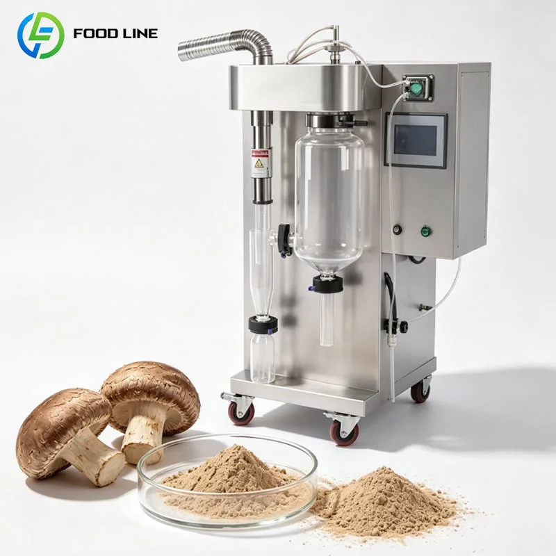 Centrifugal Spray Dryer Mini Powder Processing Machine for Coffee Milk Fruit Juice Powder Customized