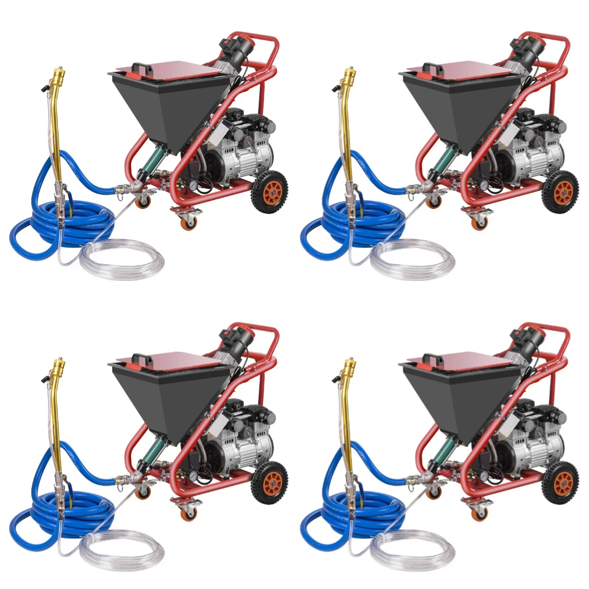 Multifunctional High Pressure Sprayer Polyurethane Putty Powder Waterproof Paint Grouting Real Stone Paint Cement Slurry Paint