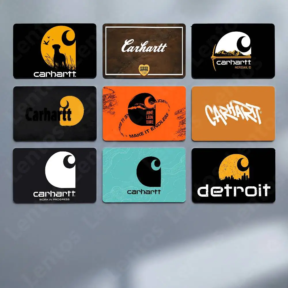 Protector de Tarjeta Bancaria con Logotipo de C-Carhartt, Holográfico Láser