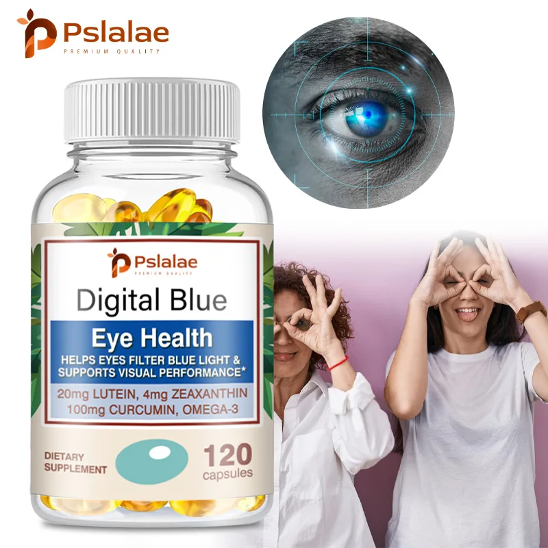 

Digital Blue Eye Health - Antioxidant, Reduce Eye Fatigue and Dry Eye Syndrome, Protect Eyesight, Improve Visual Clarity