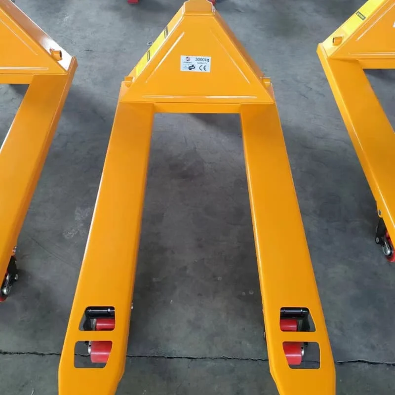 High Endurance 80cm 2.5t Manual Loader Trucks Pallet Jack Hand Truck Factory Direct Hand Pallet Truck