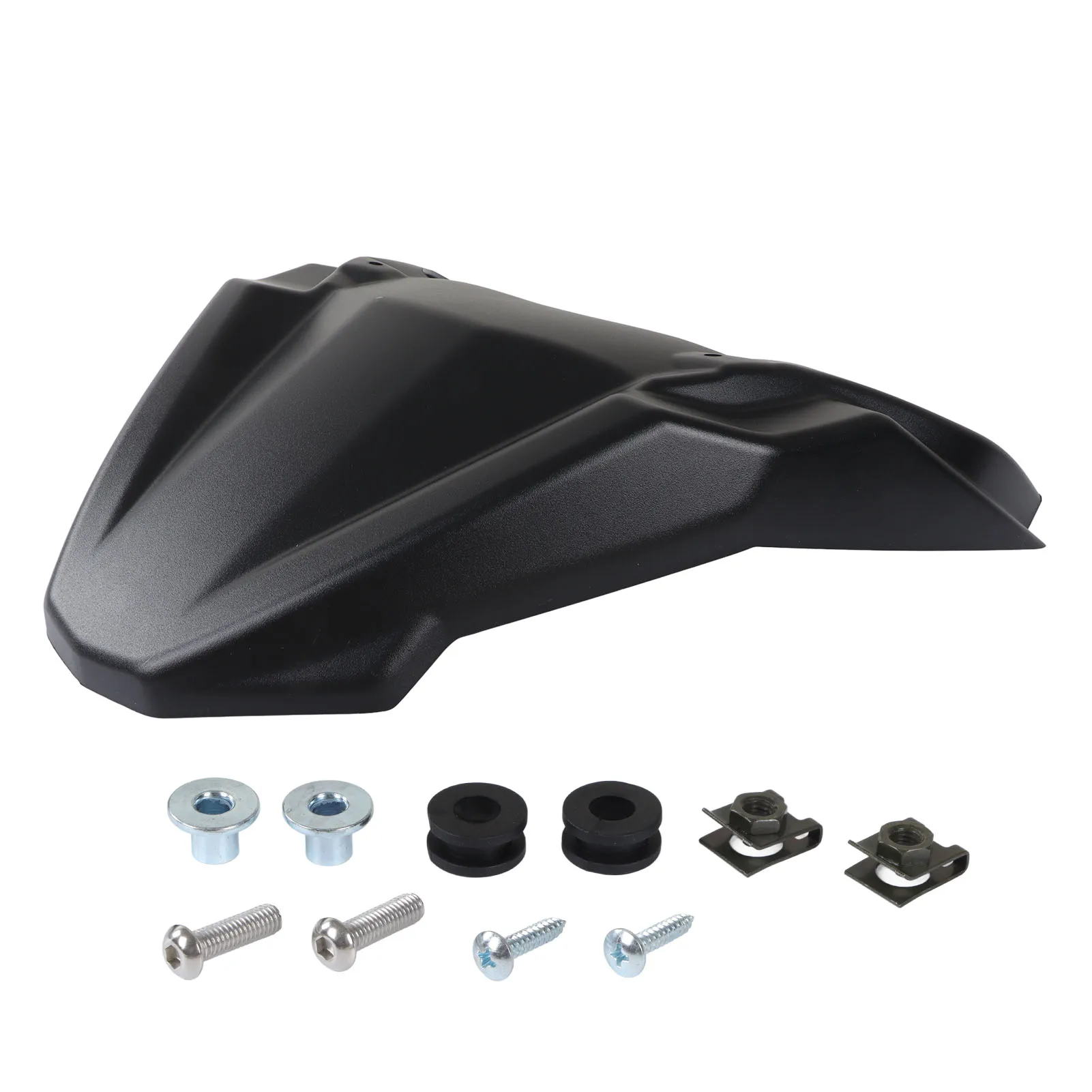 Motorcycle Headlight Fairing Kit ABS Front Fender Beak Extension Cover Replacement For FJ‑09 MT‑09 Tracer 2015‑2019
