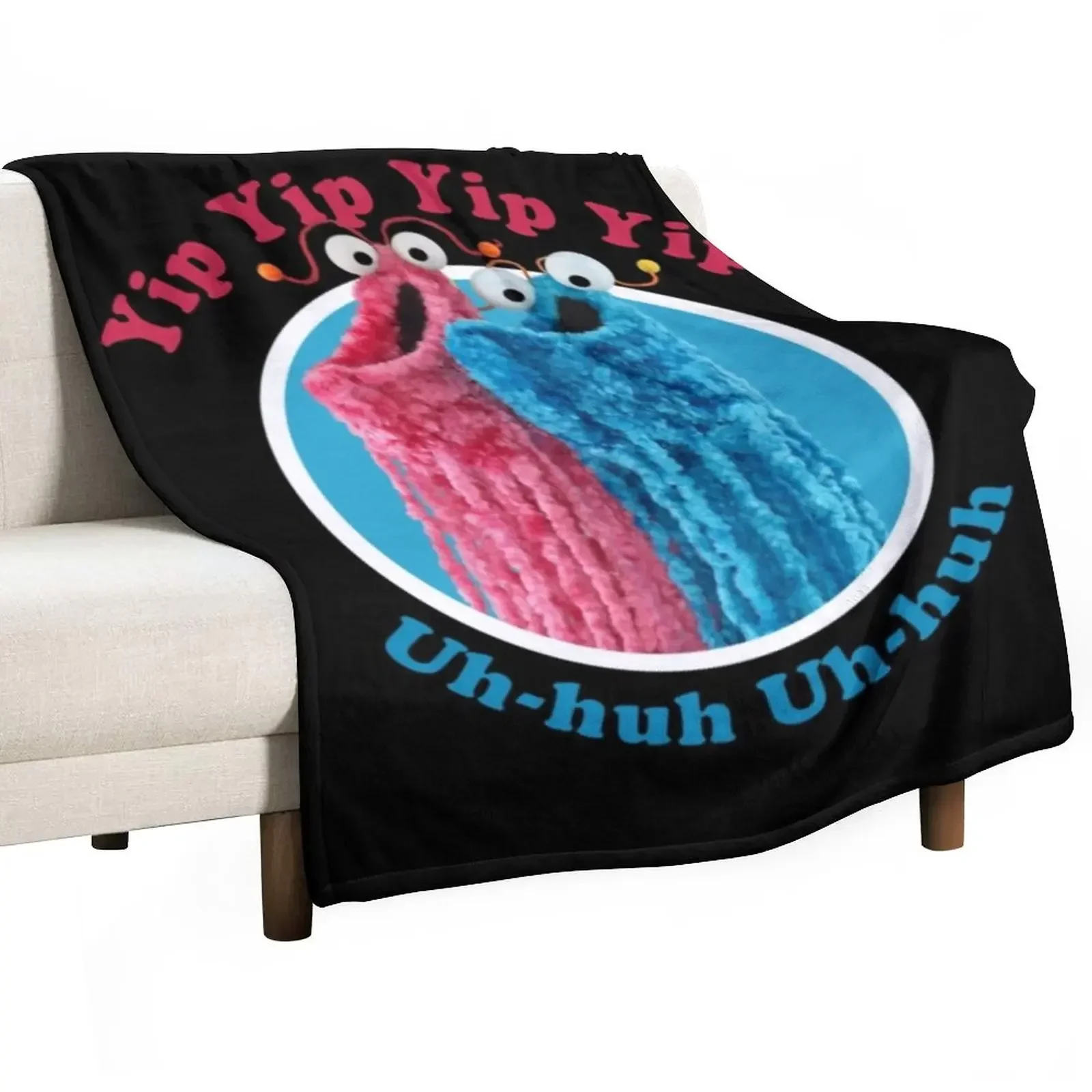 

Yip Yip Yip Uh-huh Throw Blanket Sofas Single Heavy Beautifuls Blankets