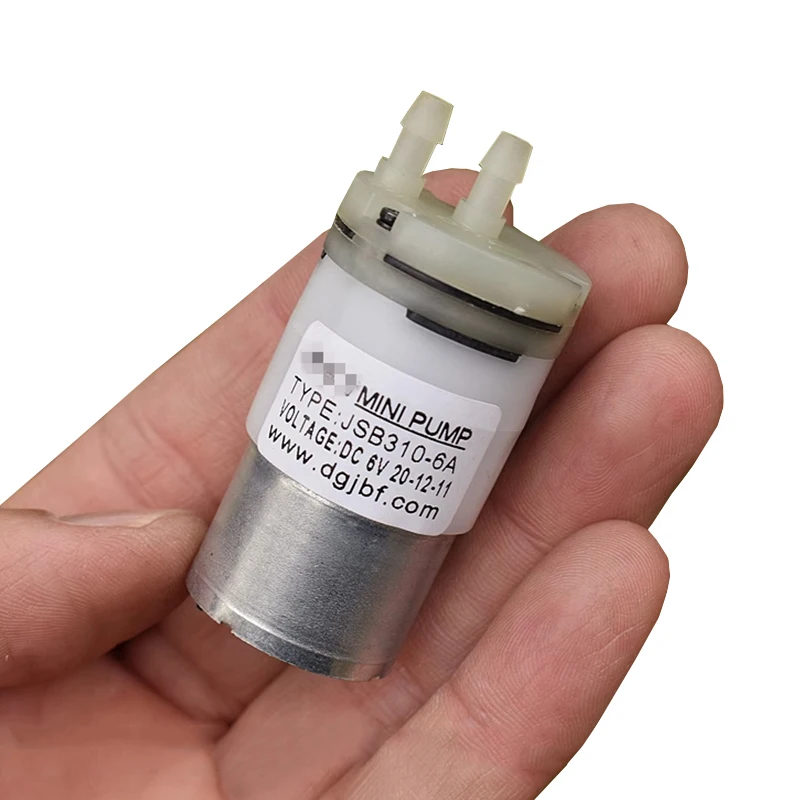 

JSB310 DC 5V 6V Micro Mini 310 Motor Diaphragm Water Pump Negative Pressure Self-priming Suction Pump DIY Water Dispenser Tank