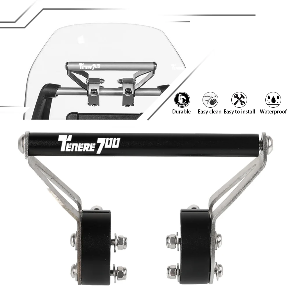 

For Yamaha Tenere 700 2023 Tenere700 T7 Rally XTZ700 XT700Z 2019-2022 Navigation Bracket Holder Phone GPS Mount Stand Adapter