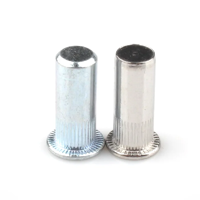 Insert Rivet Nut Rivnut Nutsert M4 M5 M6~M12 Blind Hex Flat Head/Small/Large Countersunk Head Carbon Steel/304 Stainless Steel