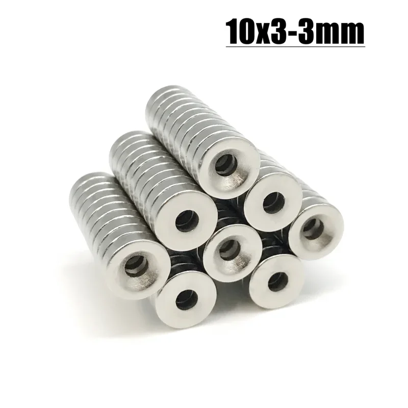 Fridge Tool Magnet 5/10/20/50/100/500pcs 10x3-3mm Accessory 10mm X 3mm -3mm Craft Diy Refrigerator Office 10*3-3mm